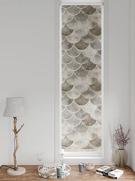 Рулонная штора для кухни для детской Анзара - 631 - 47см - фото 3