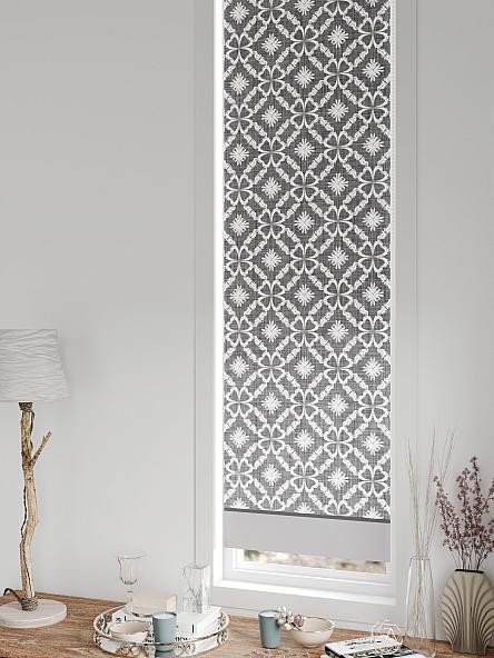 Рулонная штора для кухни для детской Анзара - 632 - 47см - фото 5