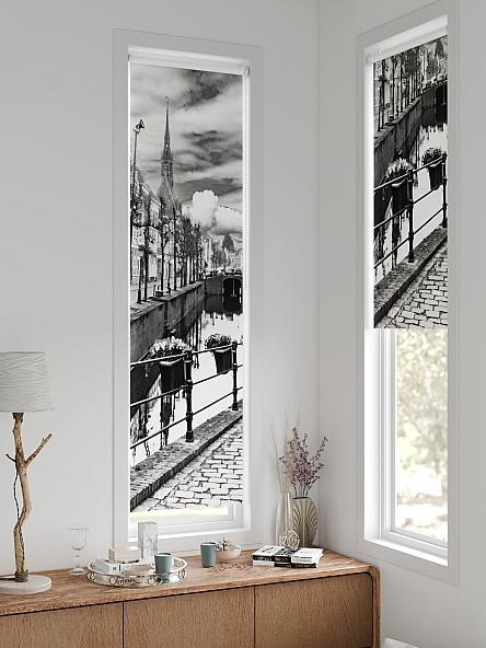 Рулонная штора для кухни для детской Анзара - 633 - 47см - фото 2