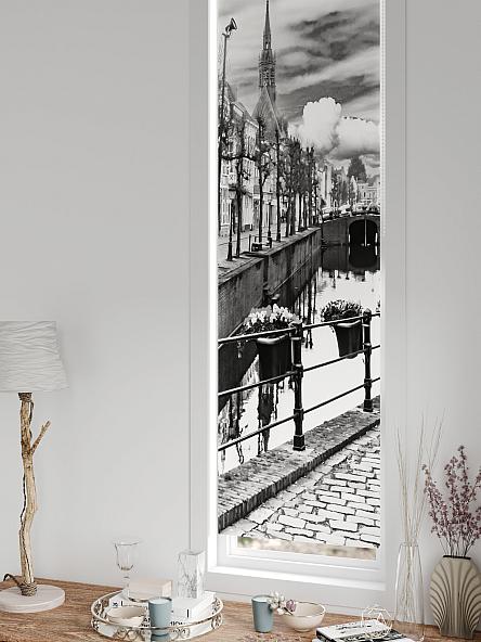 Рулонная штора для кухни для детской Анзара - 633 - 47см - фото 5