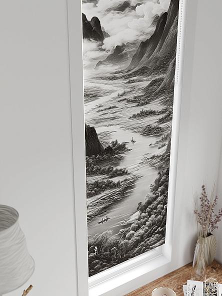 Рулонная штора для кухни для детской Анзара - 640 - 47см - фото 4