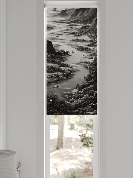 Рулонная штора для кухни для детской Анзара - 640 - 47см - фото 6