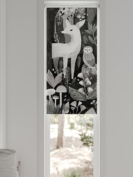 Рулонная штора для кухни для детской Анзара - 645 - 47см - фото 6