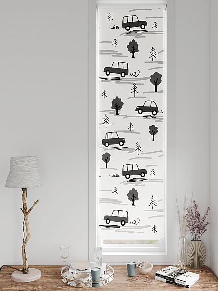 Рулонная штора для кухни для детской Анзара - 647 - 47см - фото 3