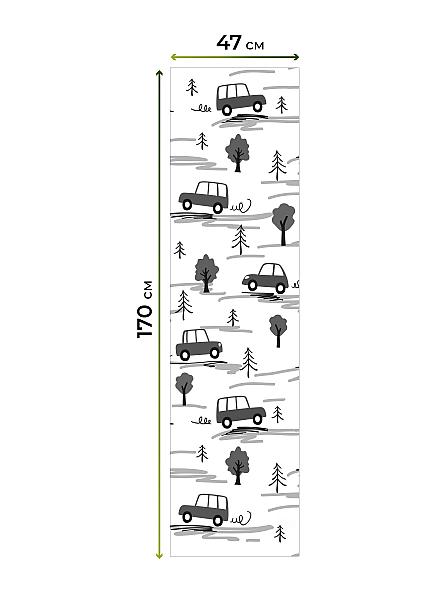 Рулонная штора для кухни для детской Анзара - 647 - 47см - фото 7