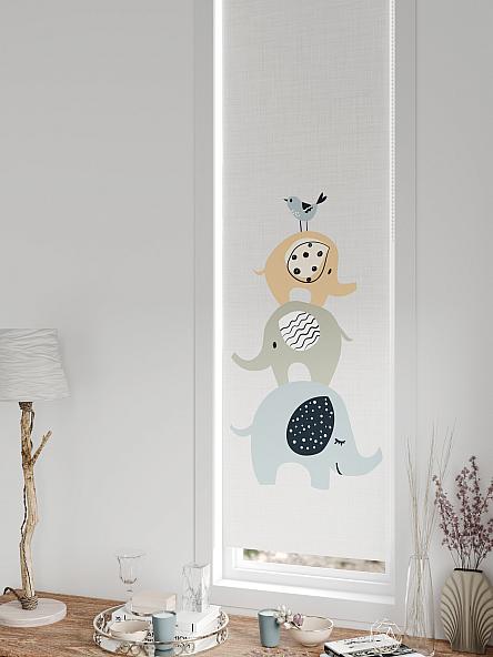 Рулонная штора для кухни для детской Анзара - 648 - 47см - фото 5