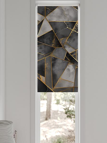 Рулонная штора для кухни для детской Анзара - 652 - 47см - фото 6