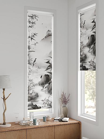 Рулонная штора для кухни для детской Анзара - 657 - 47см - фото 2