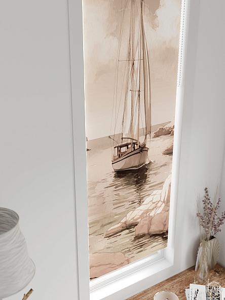 Рулонная штора для кухни для детской Ланетрикс - 584 - 52 см - фото 4