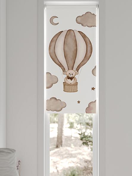 Рулонная штора для кухни для детской Ланетрикс - 585 - 52 см - фото 6