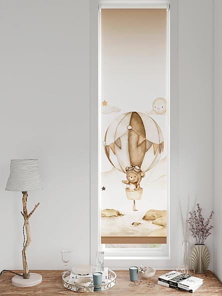 Рулонная штора для кухни для детской Ланетрикс - 587 - 52 см - фото 3