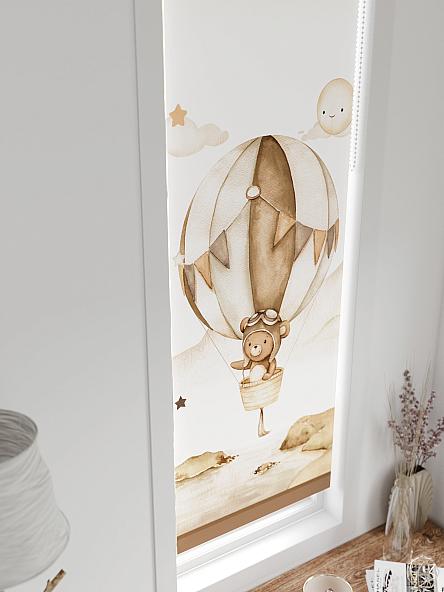 Рулонная штора для кухни для детской Ланетрикс - 587 - 52 см - фото 4