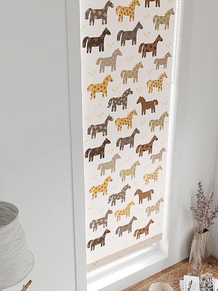 Рулонная штора для кухни для детской Ланетрикс - 589 - 52 см - фото 4