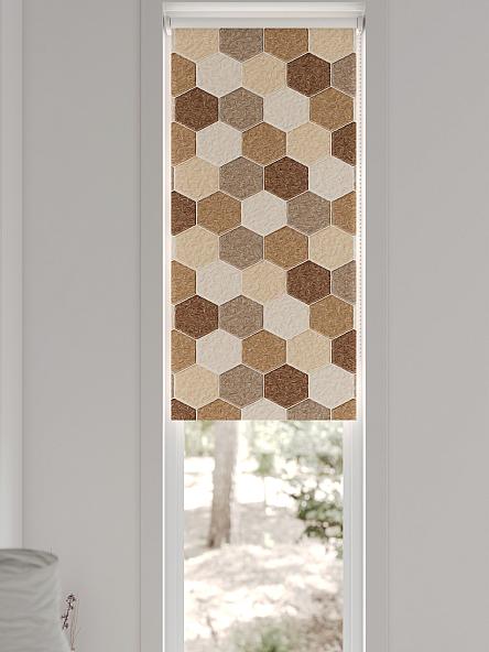 Рулонная штора для кухни для детской Ланетрикс - 590 - 52 см - фото 6