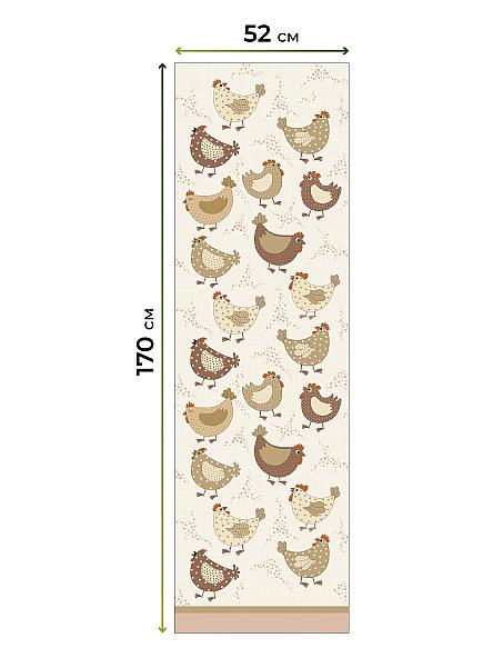Рулонная штора для кухни для детской Ланетрикс - 591 - 52 см - фото 7