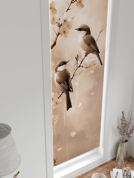 Рулонная штора для кухни для детской Ланетрикс - 596 - 52 см - фото 4