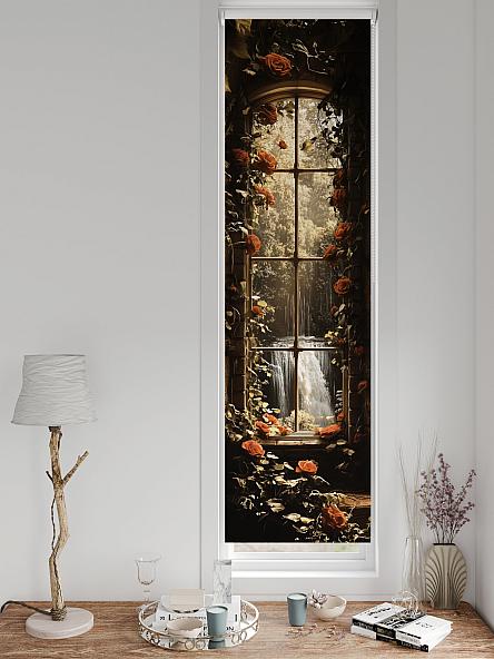 Рулонная штора для кухни для детской Ланетрикс - 610 - 52 см - фото 3