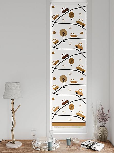 Рулонная штора для кухни для детской Ланетрикс - 618 - 52 см - фото 3