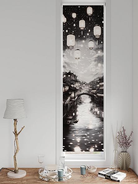 Рулонная штора для кухни для детской Ланетрикс - 629 - 52 см - фото 3