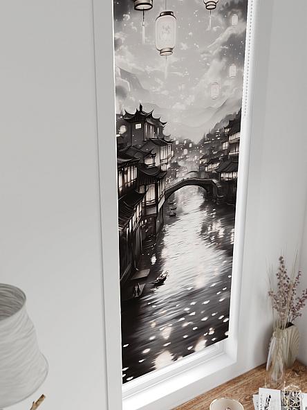 Рулонная штора для кухни для детской Ланетрикс - 629 - 52 см - фото 4