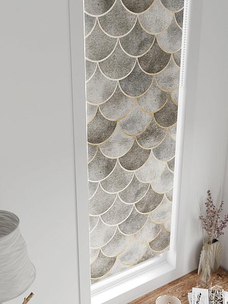 Рулонная штора для кухни для детской Ланетрикс - 631 - 52 см - фото 4