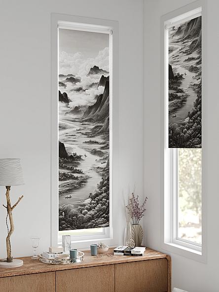 Рулонная штора для кухни для детской Ланетрикс - 640 - 52 см - фото 2