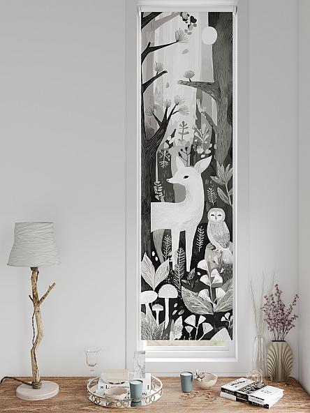 Рулонная штора для кухни для детской Ланетрикс - 645 - 52 см - фото 3