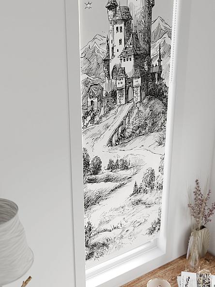 Рулонная штора для кухни для детской Ланетрикс - 646 - 52 см - фото 4