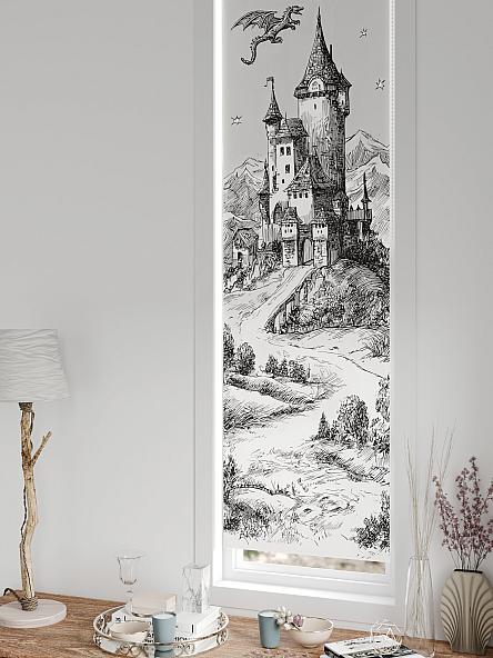 Рулонная штора для кухни для детской Ланетрикс - 646 - 52 см - фото 5