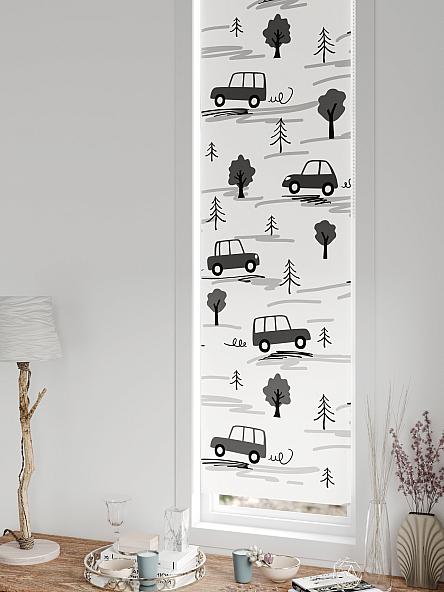 Рулонная штора для кухни для детской Ланетрикс - 647 - 52 см - фото 5