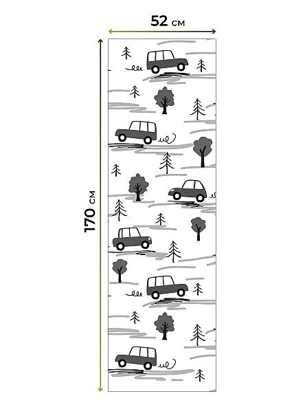 Рулонная штора для кухни для детской Ланетрикс - 647 - 52 см - фото 7