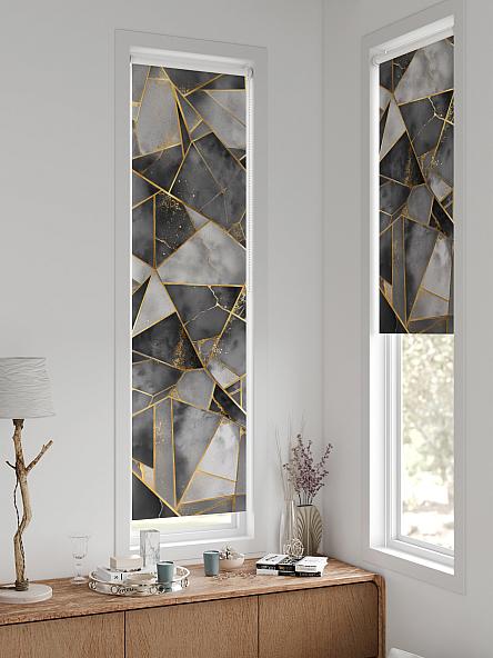 Рулонная штора для кухни для детской Ланетрикс - 652 - 52 см - фото 2