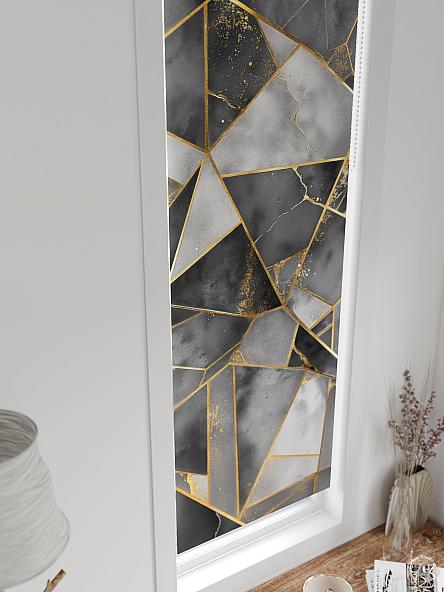 Рулонная штора для кухни для детской Ланетрикс - 652 - 52 см - фото 4