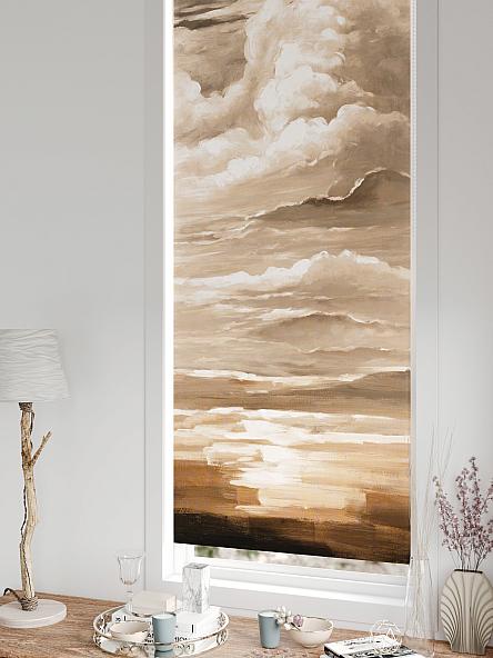 Рулонная штора для кухни для детской Лирстик - 569 - 57 см - фото 5