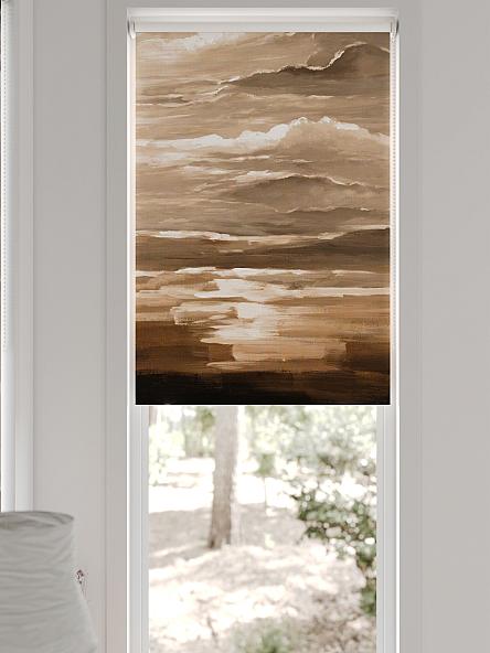 Рулонная штора для кухни для детской Лирстик - 569 - 57 см - фото 6