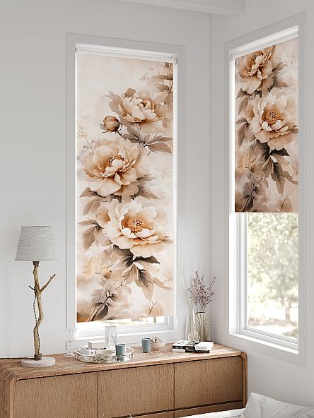 Рулонная штора для кухни для детской Лирстик - 572 - 57 см - фото 2