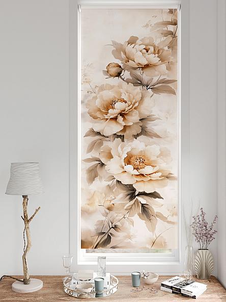 Рулонная штора для кухни для детской Лирстик - 572 - 57 см - фото 3