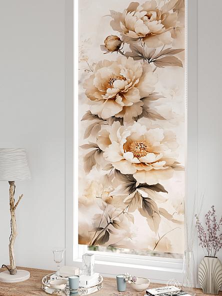 Рулонная штора для кухни для детской Лирстик - 572 - 57 см - фото 5