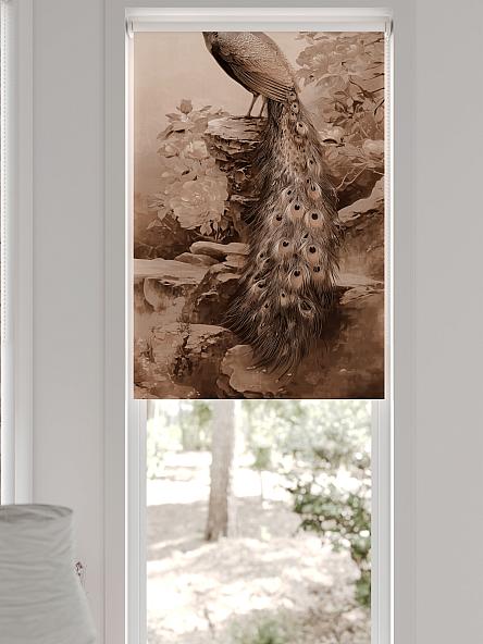 Рулонная штора для кухни для детской Лирстик - 580 - 57 см - фото 6