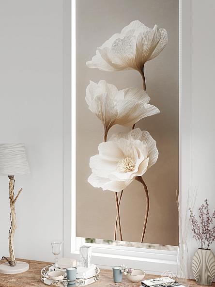 Рулонная штора для кухни для детской Лирстик - 581 - 57 см - фото 5