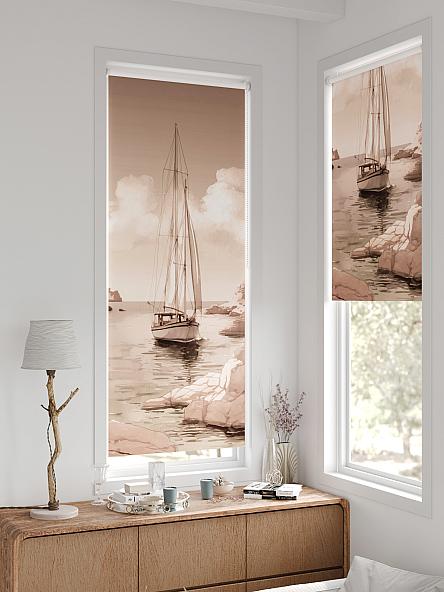 Рулонная штора для кухни для детской Лирстик - 584 - 57 см - фото 2