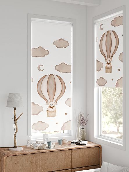 Рулонная штора для кухни для детской Лирстик - 585 - 57 см - фото 2