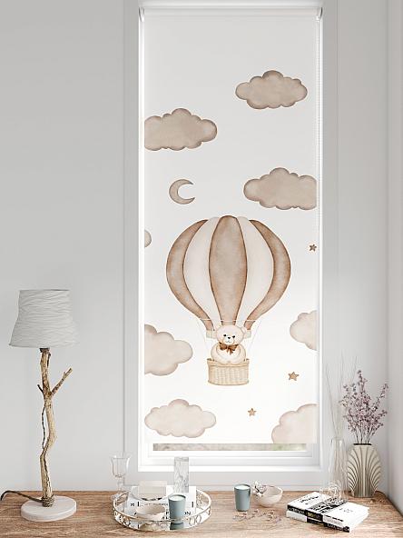 Рулонная штора для кухни для детской Лирстик - 585 - 57 см - фото 3