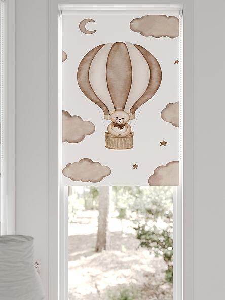 Рулонная штора для кухни для детской Лирстик - 585 - 57 см - фото 6