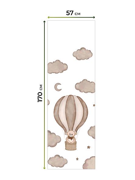 Рулонная штора для кухни для детской Лирстик - 585 - 57 см - фото 7