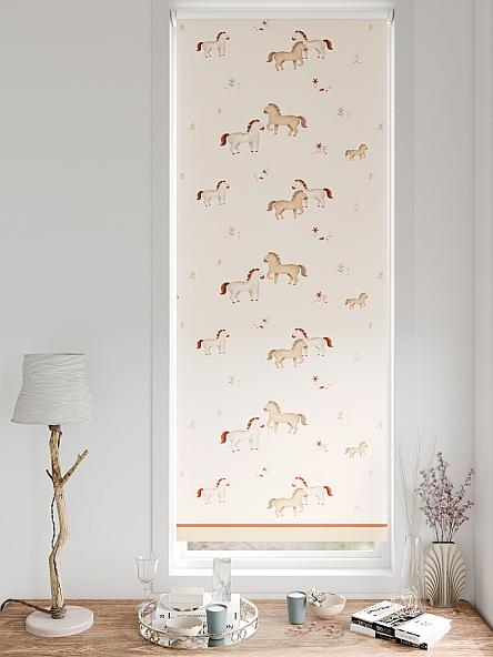 Рулонная штора для кухни для детской Лирстик - 588 - 57 см - фото 3