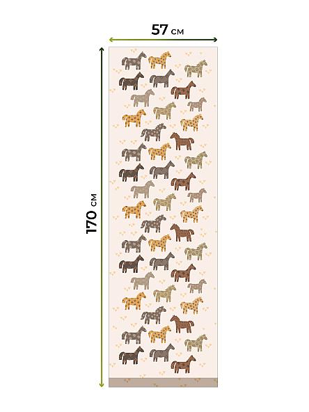 Рулонная штора для кухни для детской Лирстик - 589 - 57 см - фото 7