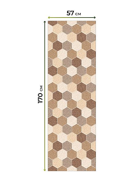 Рулонная штора для кухни для детской Лирстик - 590 - 57 см - фото 7