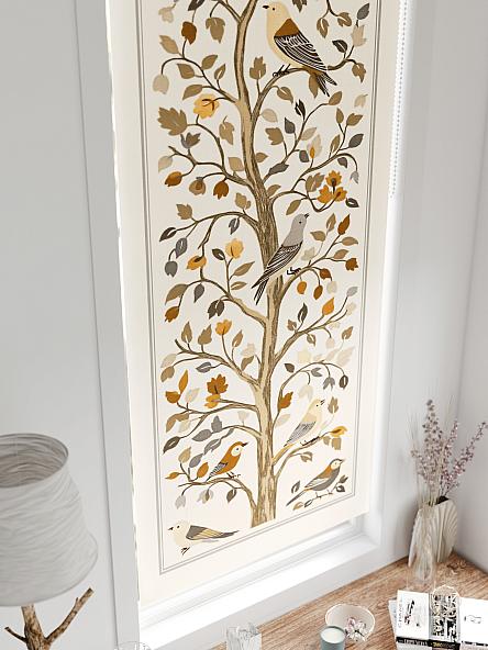 Рулонная штора для кухни для детской Лирстик - 593 - 57 см - фото 4