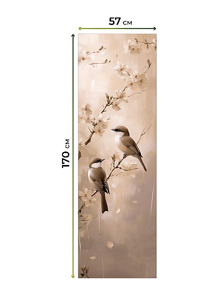 Рулонная штора для кухни для детской Лирстик - 596 - 57 см - фото 7